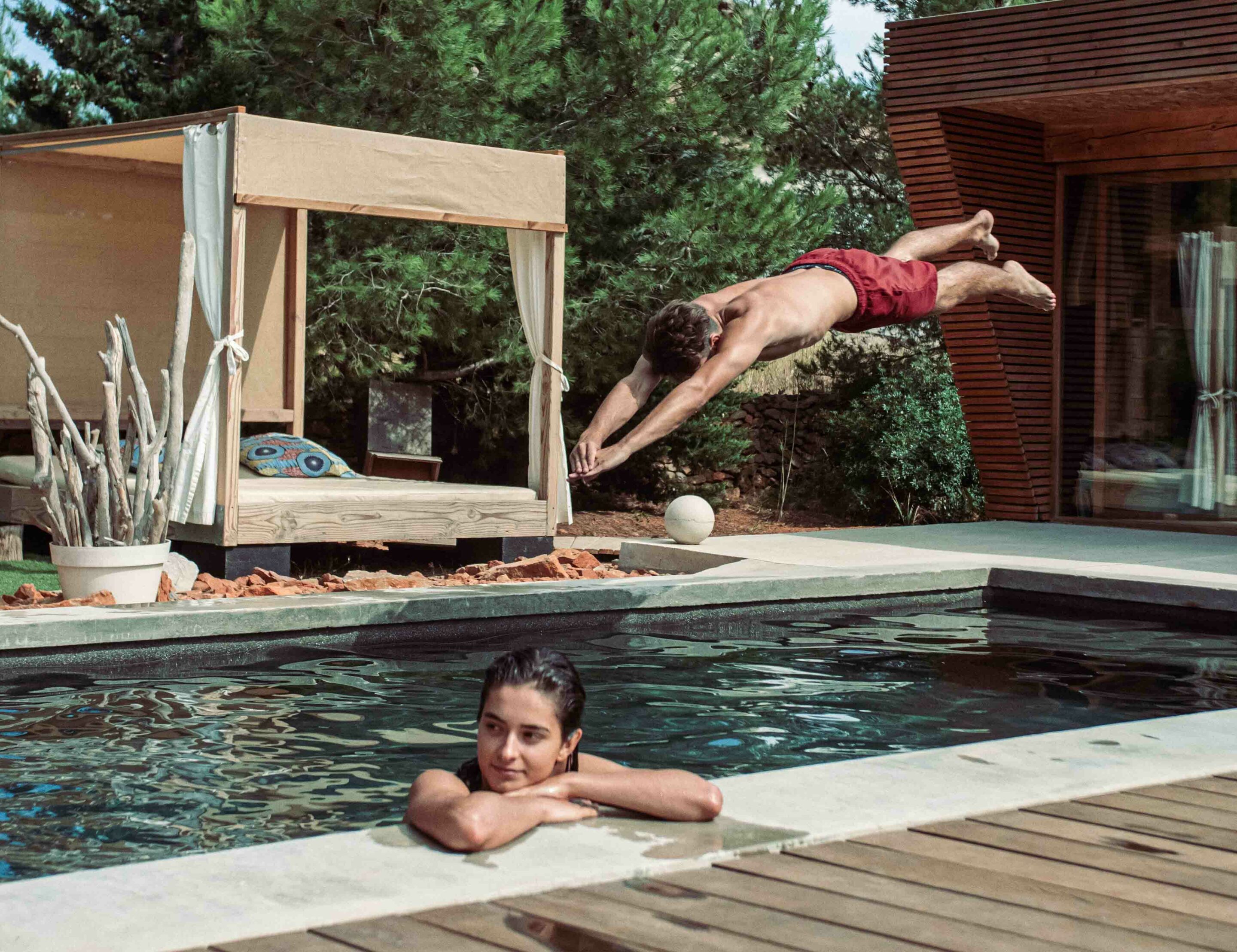 Chambre d'hôte avec spa privatif en Occitanie - Piscine